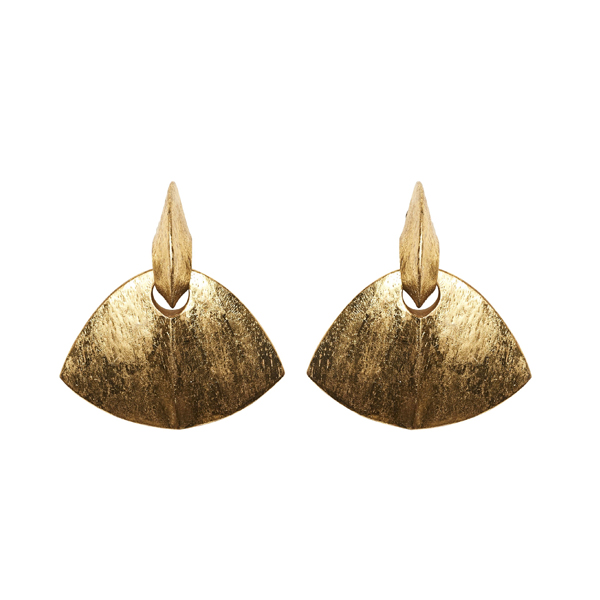 Acacia Gold-foil Earrings