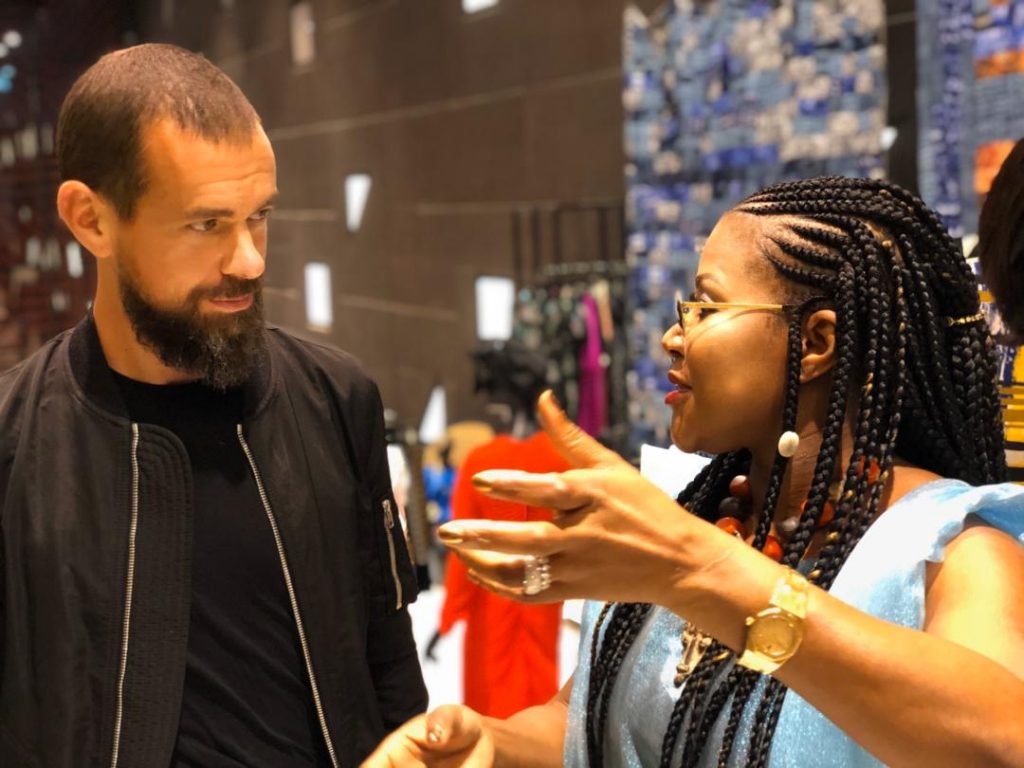 Reni Folawiyo, Jack Dorsey